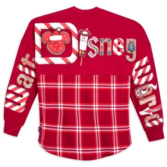 WDW Plaid Christmas Snacks Spirit Jersey - Picture 1 of 6